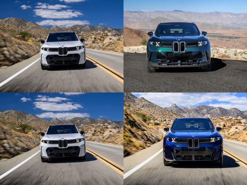 BMW представила чотири кольори для нового X5 2027 модельного року