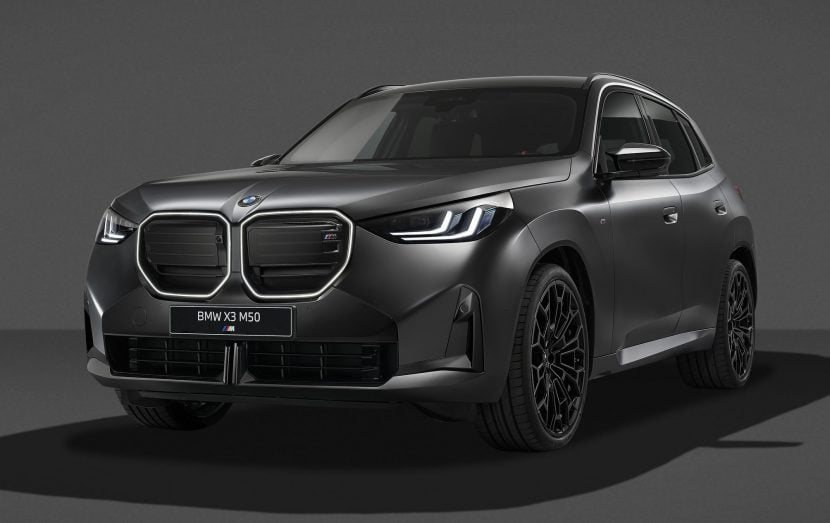 BMW представила пакет Black Package для X3 M50 із 22-дюймовими колесами