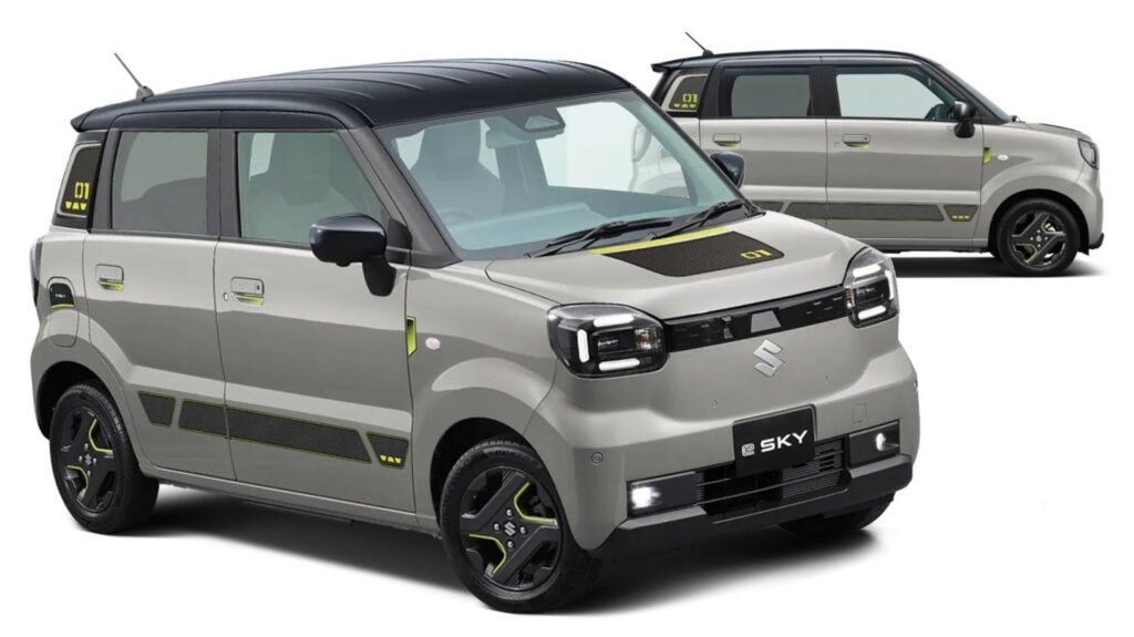 Suzuki випустив найменший електромобіль eSky за ціною від 9 800 доларів