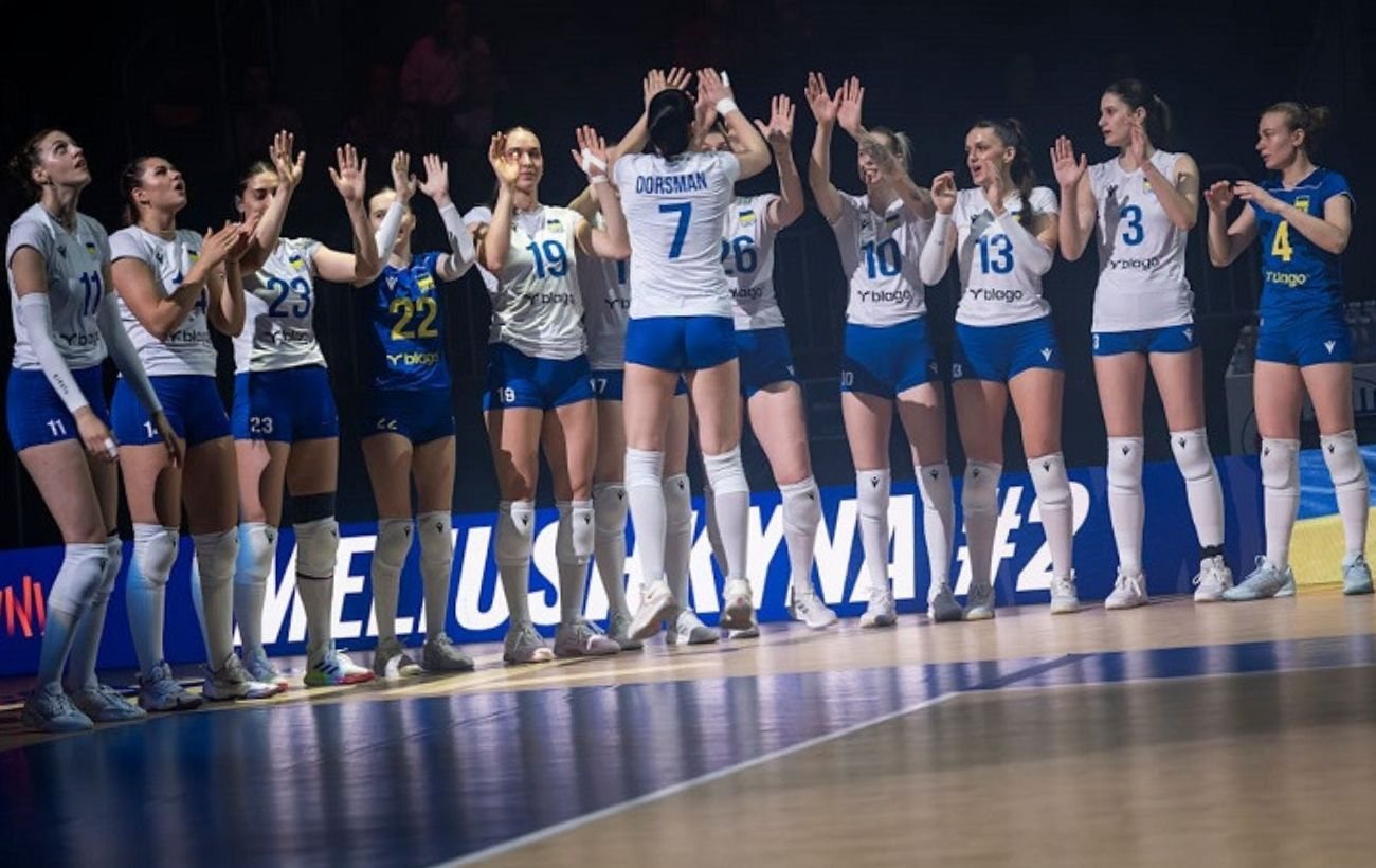 Українські волейболістки поступилися чемпіонкам світу в Лізі націй