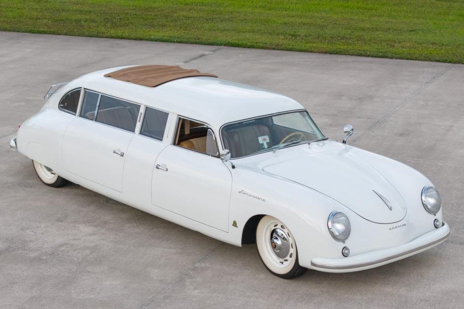Porsche 356 перетворили на весільний лімузин