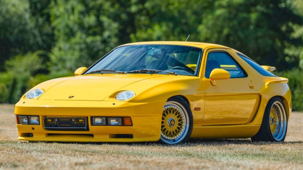 Яскраво-жовтий Porsche 928 з тюнінгом Gemballa виставили на аукціон у Німеччині
