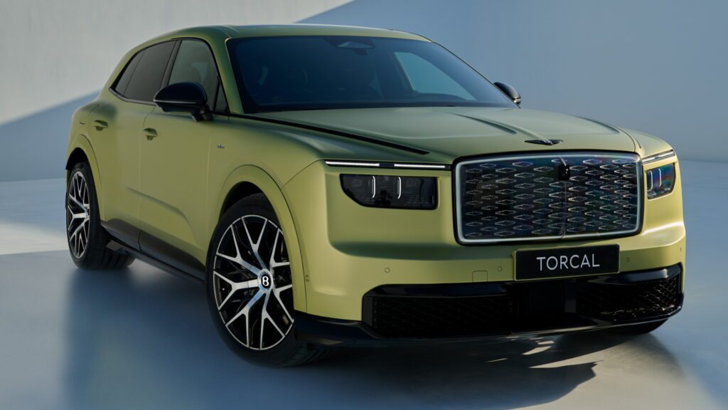 Bentley Torcal: перший електромобіль марки з запасом ходу 600 км
