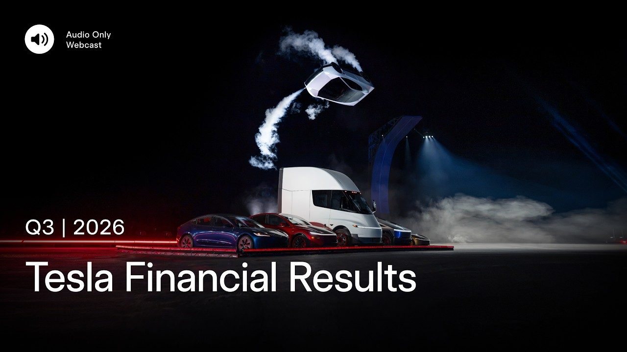 Tesla опублікувала фінансові результати за третій квартал 2026 року