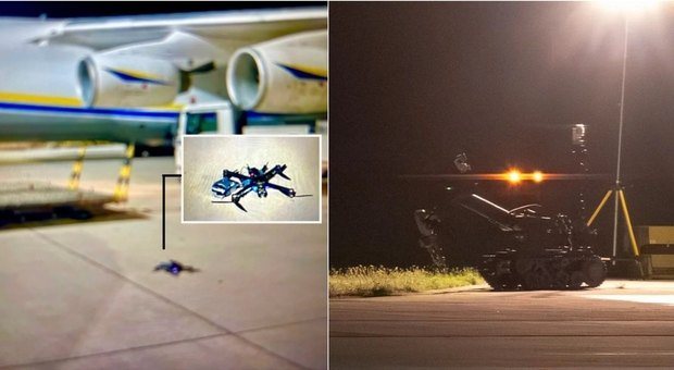 У Лейпцигу біля українського літака виявили дрон із вибухівкою