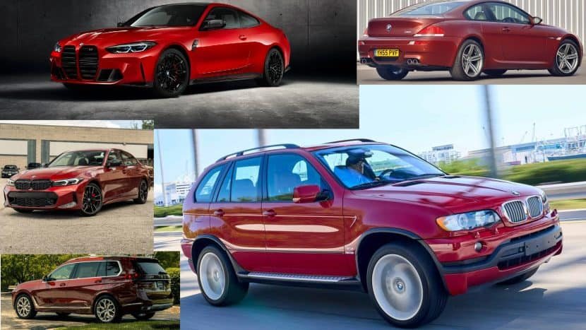 П'ять найкращих червоних кольорів BMW в історії марки