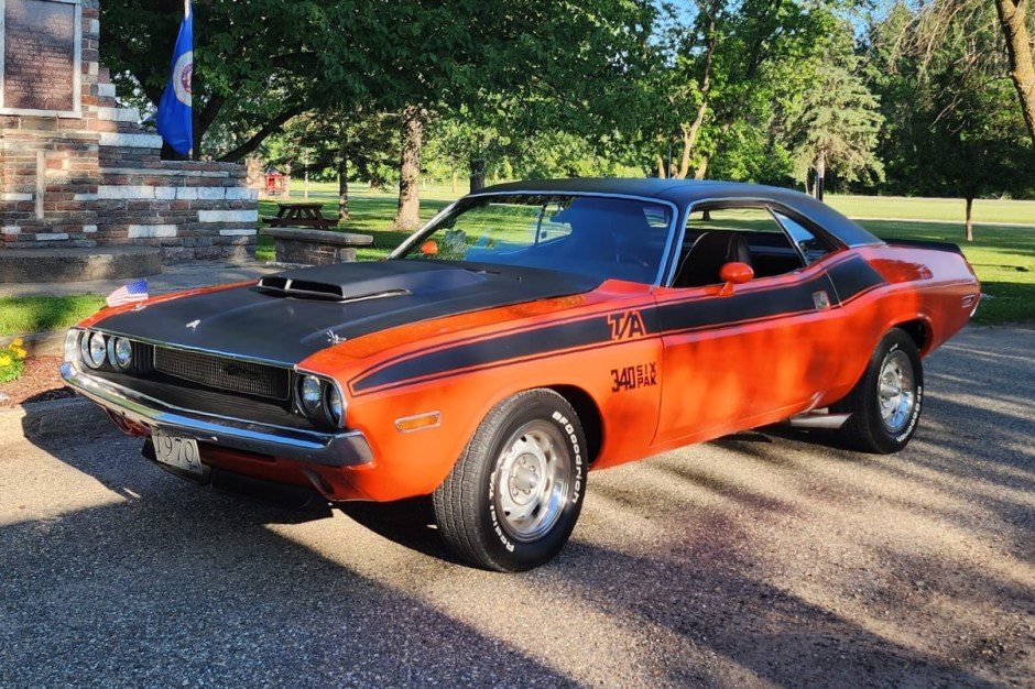 Dodge Challenger T/A 340 Six Pack 1970 року виставлять на аукціон без резервної ціни