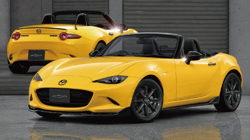Mazda випустила шість MX-5 ND у жовтому кольорі Sunflower Yellow