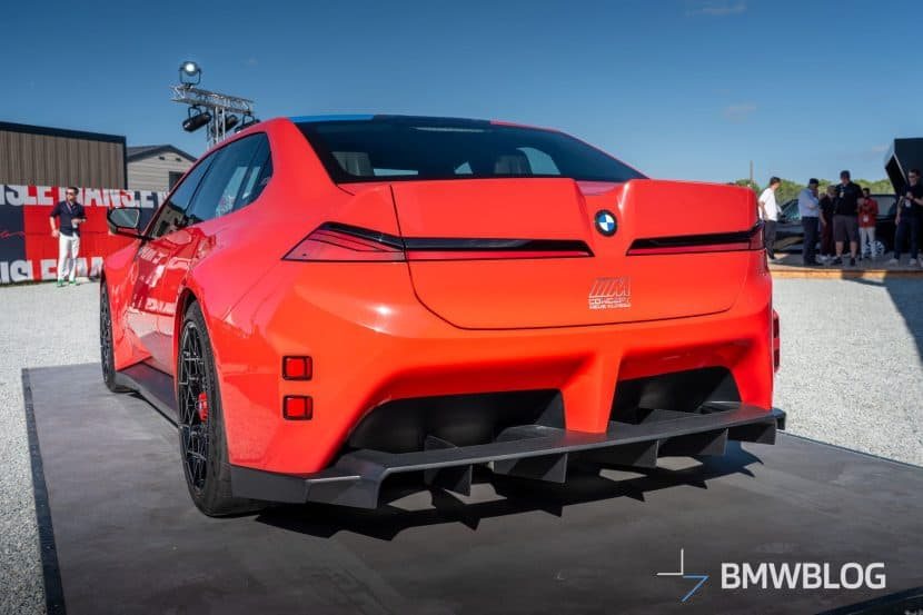 Електричний BMW M3 Concept випробували на гірському підйомі в Італії
