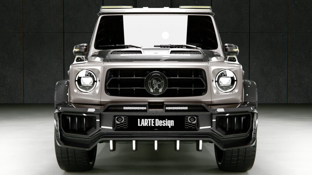 Larte Design представив 16-компонентний широкофюзеляжний кит для Mercedes G-Class