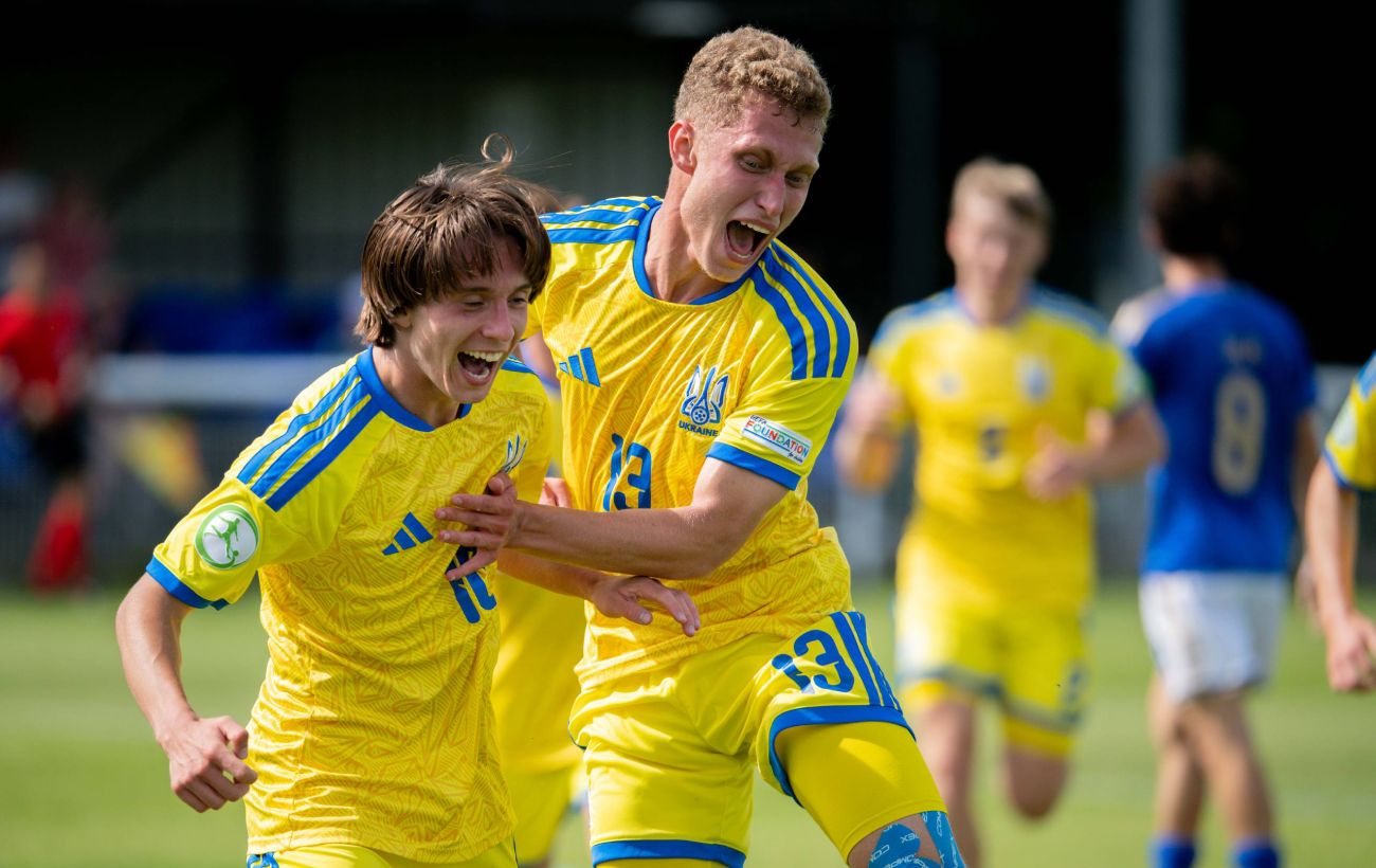 Юнацька збірна України U-19 обіграла Італію та вийшла до півфіналу Євро-2026