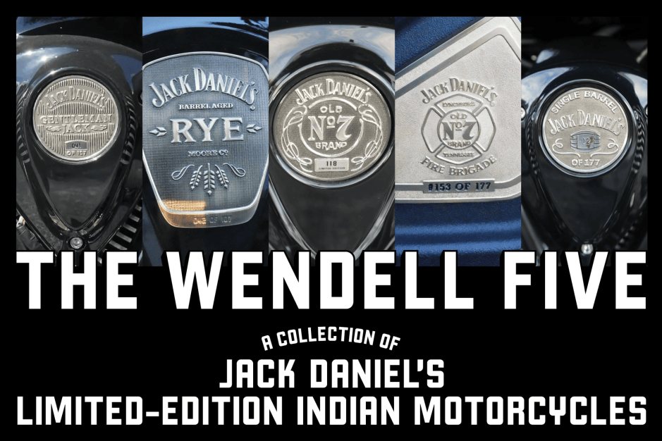 Колекція з п'яти лімітованих Indian Motorcycle на честь Jack Daniel's виставлена на аукціон