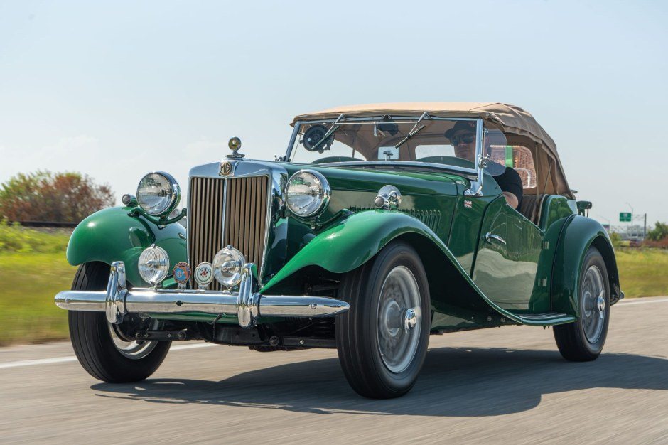 Рідкісний MG TD 1953 року продають у Флориді після реставрації
