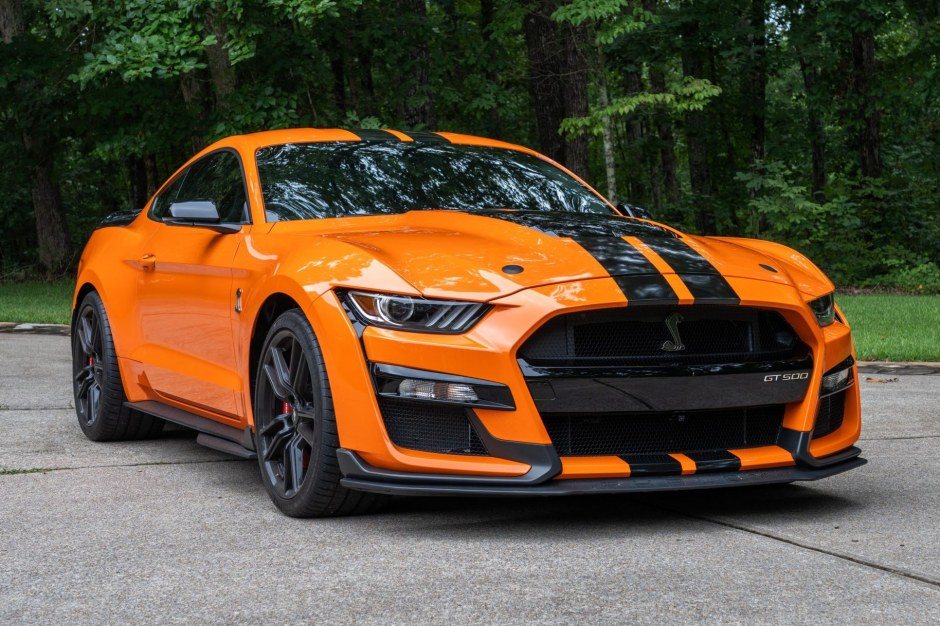 Ford Mustang Shelby GT500 2021 року з двигуном Predator V8 виставили на аукціон